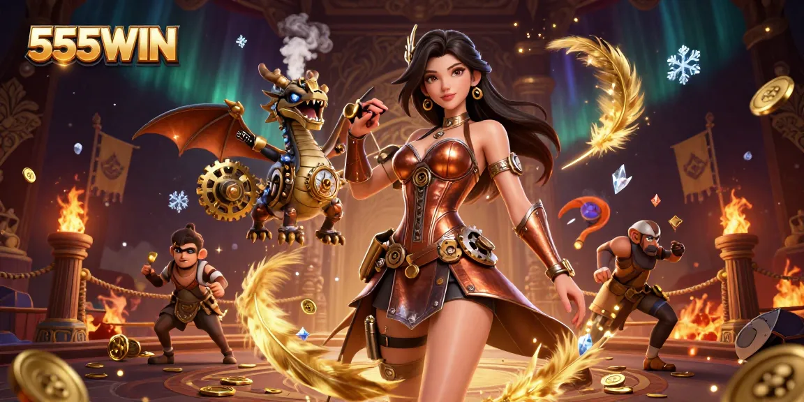 Win big at 555WIN with thrilling casino action in a richly detailed 3D scene.