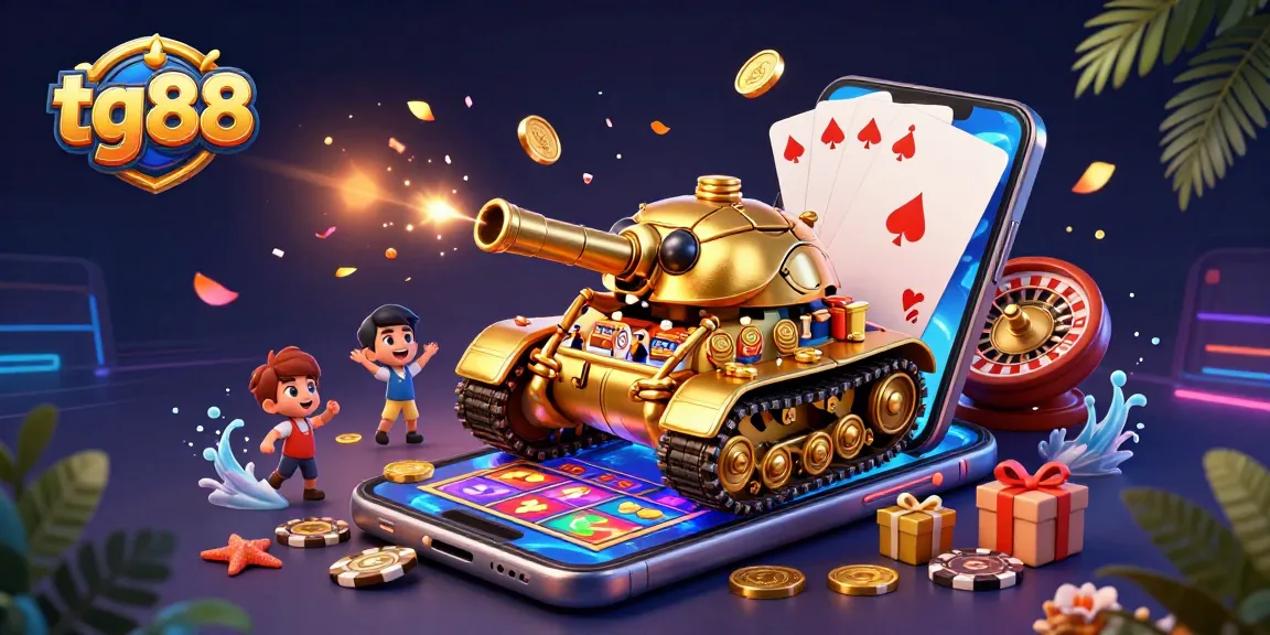 Experience thrilling gaming with tg88's massive golden beetle tank casino, offering endless fun and excitement.