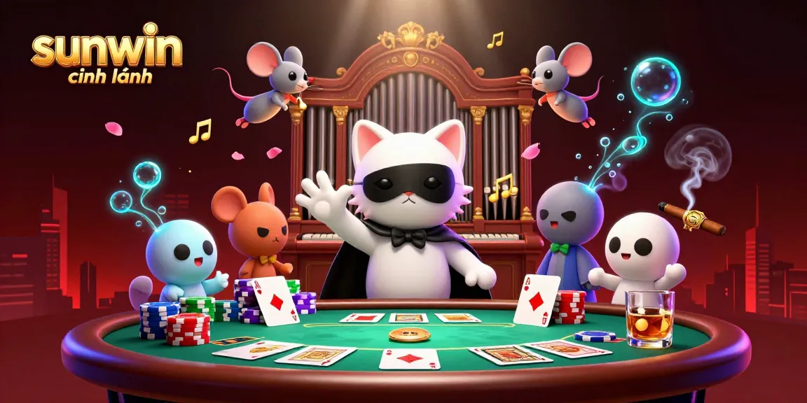 Experience thrilling gameplay with sunwin chính hãng amid vibrant casino elements in a captivating 3D scene.