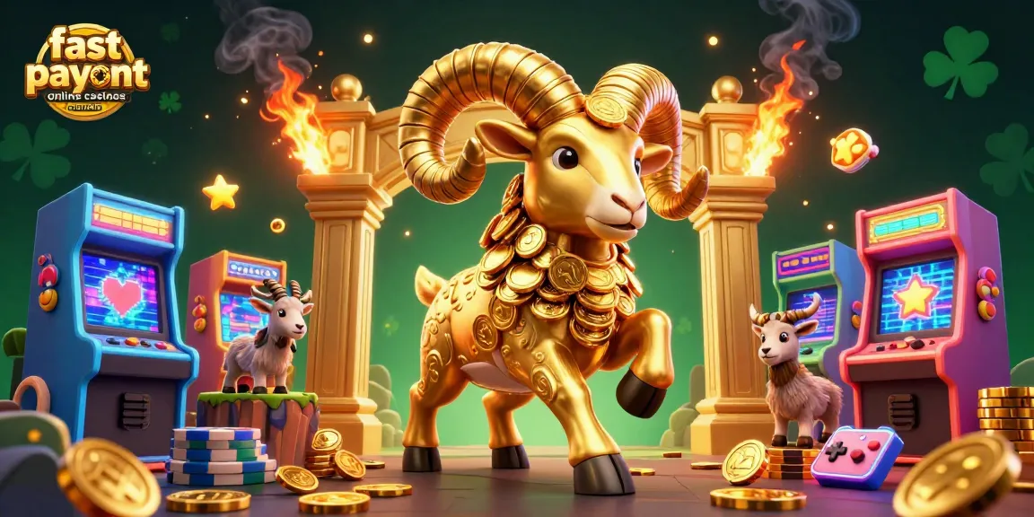 Experience the excitement at fast payout online casinos Australia with vibrant 3D characters and casino elements.