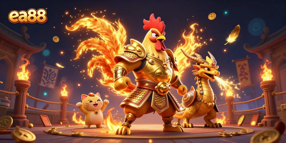 Experience thrilling adventures with the powerful ea88 characters in a vibrant casino arena.