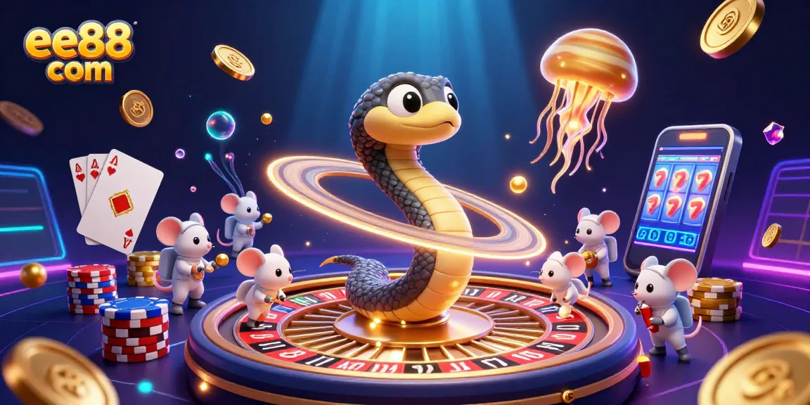 Experience thrilling gameplay with ee88 com, featuring dynamic casino elements and vibrant illustrations.